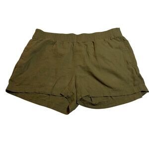 Old Navy Comfort High Waisted Linen Blend Shorts Size X-Large Hipster Casual